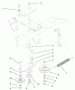 Toro 72107 (268-HE) - 268-HE Lawn and Garden Tractor, 2003 (230000001-230999999) Listas de piezas de repuesto y dibujos HYDRO DRIVE ASSEMBLY