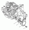 Toro 72110 (270-H) - 270-H Lawn and Garden Tractor, 1998 (8900001-8900599) Ersatzteile BRAKE