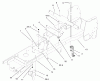 Toro 72116 (270-HE) - 270-HE Lawn and Garden Tractor, 2003 (230000001-230999999) Ersatzteile FRAME ASSEMBLY