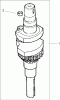 Toro 72200 (416XT) - 416XT Garden Tractor, 2004 (240000001-240999999) Ersatzteile CRANKSHAFT ASSEMBLY KOHLER CV460S-26518