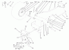 Toro 72202 (419XT) - 419XT Garden Tractor, 2003 (230000001-230999999) Ersatzteile FRONT AXLE AND FRONT HITCH ASSEMBLY