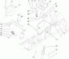 Toro 72202 (419XT) - 419XT Garden Tractor, 2003 (230000001-230999999) Ersatzteile HOODSTAND AND FIREWALL ASSEMBLY