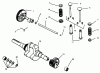 Toro 73363 (312-8) - 312-8 Garden Tractor, 1996 (6900001-6999999) Ersatzteile CAMSHAFT, CRANKSHAFT AND VALVES