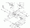 Toro 73363 (312-8) - 312-8 Garden Tractor, 1996 (6900001-6999999) Ersatzteile CLUTCH