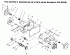 Toro 73363 (312-8) - 312-8 Garden Tractor, 1996 (6900001-6999999) Ersatzteile TRANSMISSION 8-SPEED 4 PINION #1