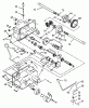 Toro 73380 (312-8) - 312-8 Garden Tractor, 1993 (3900001-3999999) Ersatzteile TRANSMISSION 8-SPEED #2