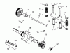 Toro 73400 (314-8) - 314-8 Garden Tractor, 1993 (3900001-3999999) Ersatzteile CAMSHAFT, CRANKSHAFT AND VALVES