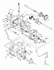 Toro 73400 (314-8) - 314-8 Garden Tractor, 1993 (3900001-3999999) Ersatzteile TRANSMISSION 8-SPEED #1