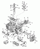 Toro 73421 (416-H) - 416-H Garden Tractor, 1993 (3900001-3999999) Ersatzteile CYLINDER BLOCK