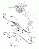 Toro 73421 (416-H) - 416-H Garden Tractor, 1993 (3900001-3999999) Ersatzteile ELECTRICAL SYSTEM #3
