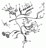 Toro 73421 (416-H) - 416-H Garden Tractor, 1995 (5901047-5999999) Ersatzteile ELECTRICAL SYSTEM #1