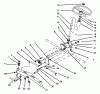 Toro 73421 (416-H) - 416-H Garden Tractor, 1995 (5901047-5999999) Ersatzteile FRONT AXLE AND STEERING