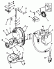 Toro 73421 (416-H) - 416-H Garden Tractor, 1995 (5901047-5999999) Ersatzteile GEARCASE AND IGNITION CONTROLS
