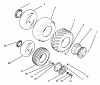 Toro 73421 (416-H) - 416-H Garden Tractor, 1995 (5901047-5999999) Ersatzteile WHEELS AND TIRES