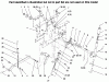 Toro 73422 (416-8) - 416-8 Garden Tractor, 1996 (6900001-6999999) Ersatzteile MANUAL LIFT SYSTEM