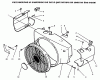 Toro 73423 (416-H) - 416-H Garden Tractor, 1996 (6900001-6999999) Ersatzteile ENGINE HOUSING