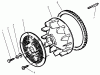 Toro 73423 (416-H) - 416-H Garden Tractor, 1997 (7900001-7999999) Ersatzteile FLYWHEEL