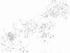 Toro 73423 (416-H) - 416-H Garden Tractor, 1997 (7900001-7999999) Ersatzteile HYDROSTATIC TRANSMISSION #2