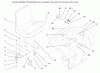 Toro 73441 (416-8) - 416-8 Garden Tractor, 1997 (7900001-7999999) Ersatzteile FENDER, SEAT & TAIL LIGHTS