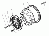Toro 73441 (416-8) - 416-8 Garden Tractor, 1997 (7900001-7999999) Ersatzteile FLYWHEEL