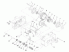 Toro 73441 (416-8) - 416-8 Garden Tractor, 1997 (7900001-7999999) Ersatzteile TRANSMISSION 8-SPEED 8 PINION #2