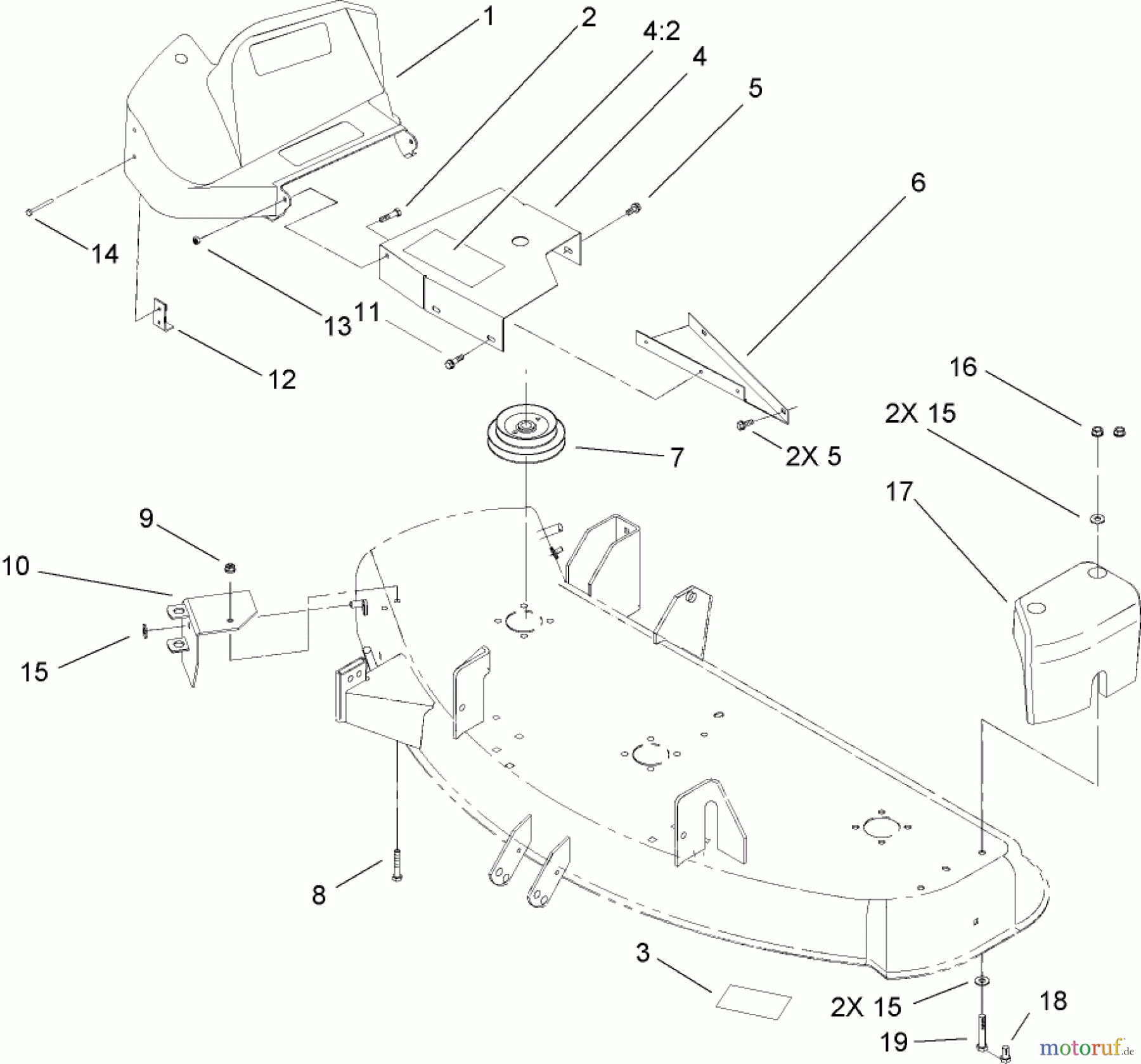  Toro Neu Accessories, Mower 79310 - Toro 48