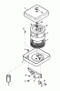 Toro 73501 (520-H) - 520-H Garden Tractor, 1993 (39000001-39999999) Ersatzteile AIR CLEANER