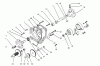 Toro 73501 (520-H) - 520-H Garden Tractor, 1995 (59000412-59002868) Ersatzteile TRANSAXLE ASSEMBLY #2