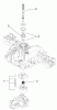 Toro 74573 (DH 200) - DH 200 Lawn Tractor, 2008 (280000001-280999999) Ersatzteile PUMP SHAFT ASSEMBLY TRANSMISSION ASSEMBLY NO. 114-3155