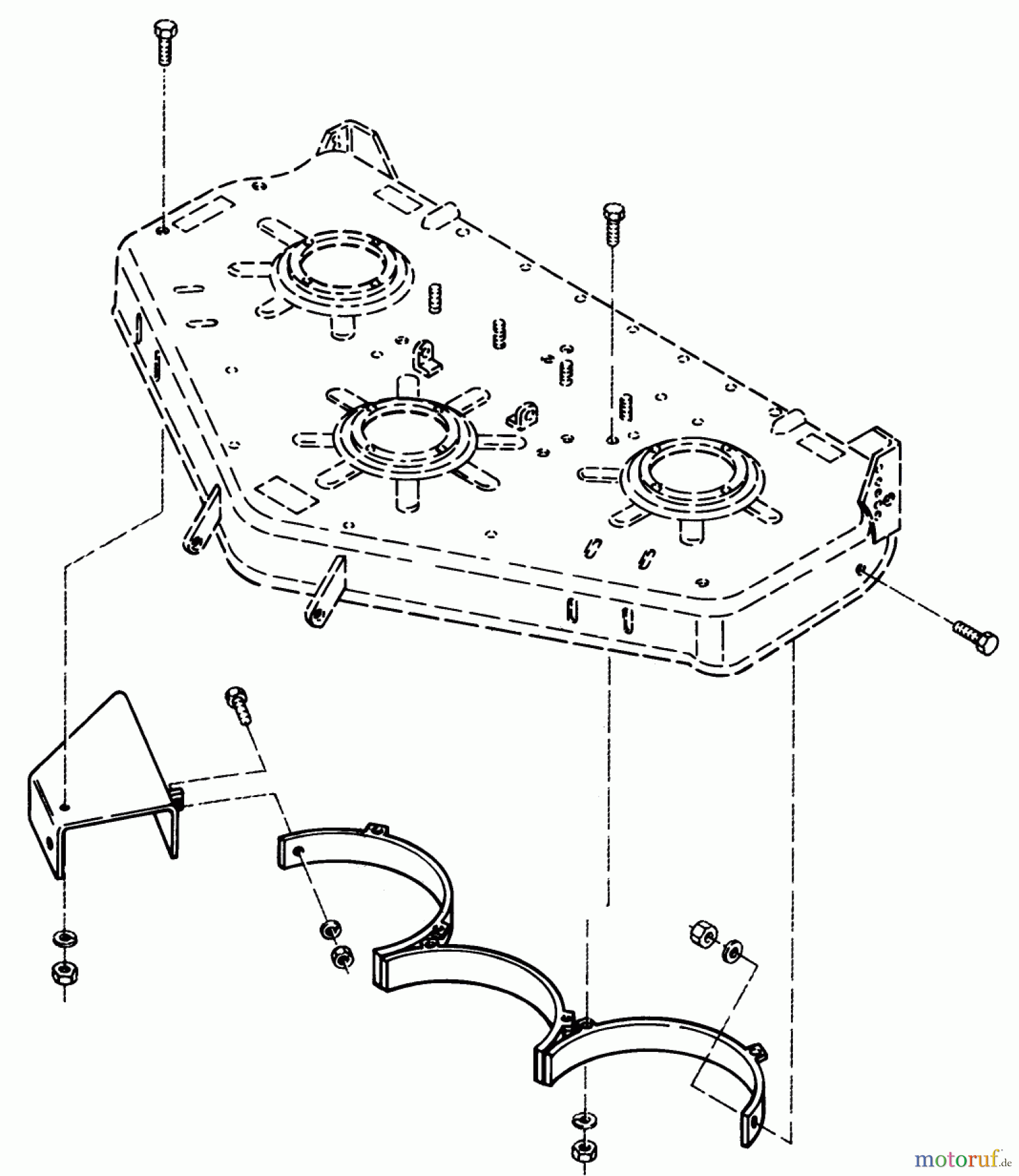  Toro Neu Accessories, Mower 81600 - Toro Side Discharge Kit, 1976 PARTS LIST-SIDE DISCHARGE KIT FACTORY ORDER NUMBER 8-1600