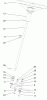 Toro 74585 (DH 210) - DH 210 Lawn Tractor, 2012 (SN 312000001-312999999) Ersatzteile STEERING ASSEMBLY
