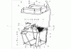 Toro 74590 (190-DH) - 190-DH Lawn Tractor, 2004 (240000001-240999999) Ersatzteile GRASS COLLECTOR ASSEMBLY