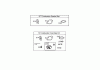 Toro 74591 (DH 220) - DH 220 Lawn Tractor, 2006 (260000001-260999999) Ersatzteile 977 CARBURETOR GASKET SET AND 121 CARBURETOR OVERHAUL KIT BRIGGS AND STRATTON 441577-0120-E1