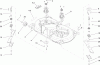 Toro 74591 (DH 220) - DH 220 Lawn Tractor, 2006 (260000001-260999999) Ersatzteile CUTTING PAN, MOWER HOUSING ASSEMBLY