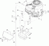 Toro 74592 (DH 220) - DH 220 Lawn Tractor, 2007 (270000652-270999999) Ersatzteile ENGINE ASSEMBLY