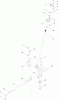 Toro 74593 (DH 220) - DH 220 Lawn Tractor, 2011 (311000401-311999999) Ersatzteile LOWER STEERING LINK ASSEMBLY