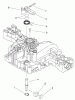 Toro 74596 (DH 220) - DH 220 Lawn Tractor, 2012 (SN 312000001-312999999) Ersatzteile BRAKE ASSEMBLY TRANSMISSION ASSEMBLY NO. 114-3155