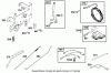 Toro 77102 (16-38G) - 16-38G Lawn Tractor, 2000 (200000001-200999999) Ersatzteile ENGINE BRIGGS & STRATTON MODEL 28Q777-0690-E1 #6