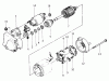 Toro 33-11B602 (111-6) - 111-6 Rear Engine Rider, 1988 Ersatzteile ELECTRIC STARTER