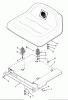 Toro 33-11B602 (111-6) - 111-6 Rear Engine Rider, 1988 Ersatzteile SEAT AND SUSPENSION