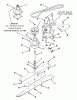 Toro 33-11B602 (111-6) - 111-6 Rear Engine Rider, 1988 Ersatzteile SPINDLE, PULLEYS, AND DRIVE BELT
