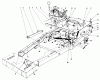 Toro 56006 - 25" Premium Rider, 1976 (6000001-6999999) Ersatzteile FRAME ASSEMBLY