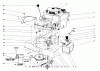 Toro 56150 (732) - 732 Sportsman Rider, 1975 (5000001-5999999) Ersatzteile ENGINE ASSEMBLY