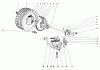 Toro 56150 (732) - 732 Sportsman Rider, 1975 (5000001-5999999) Ersatzteile REAR AXLE ASSEMBLY