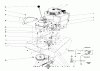 Toro 56108 - 32" Sportsman Recoil, 1973 (3000001-3999999) Ersatzteile ENGINE ASSEMBLY