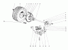 Toro 56108 - 32" Sportsman Recoil, 1973 (3000001-3999999) Ersatzteile REAR AXLE ASSEMBLY