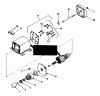 Toro 56125 (7-25) - 7-25 Rear Engine Rider, 1983 (3000001-3999999) Ersatzteile 12 VOLT ELECTRIC STARTER NO. 33606
