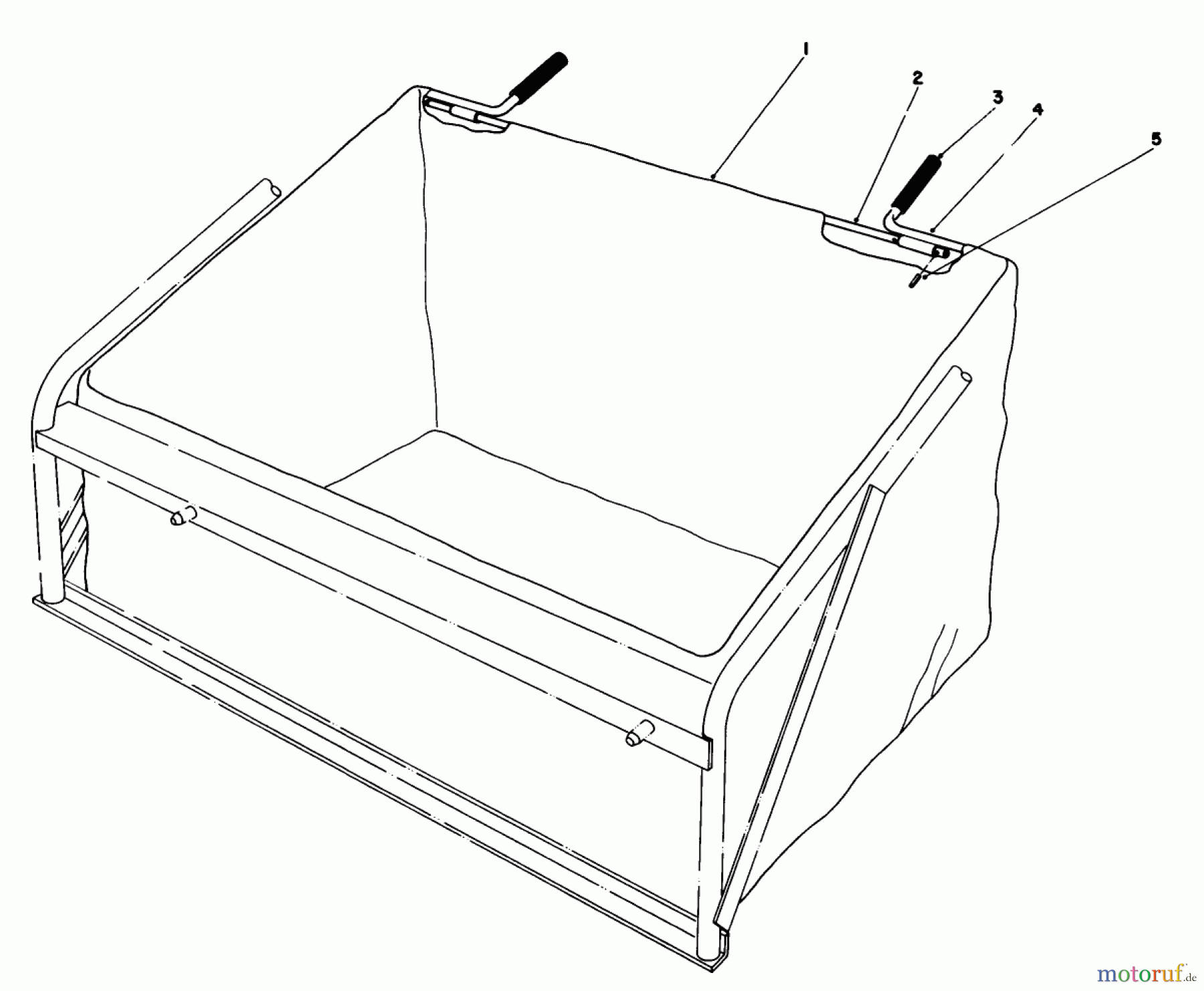  Toro Neu Mowers, Rear-Engine Rider 56138 (8-32) - Toro 8-32 Rear Engine Rider, 1986 (6000001-6999999) LEAF BAG MODEL NO. 59123 (OPTIONAL)