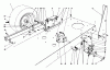 Toro 56145 (8-32) - 8-32 Rear Engine Rider, 1986 (6000001-6999999) Ersatzteile REAR AXLE ASSEMBLY