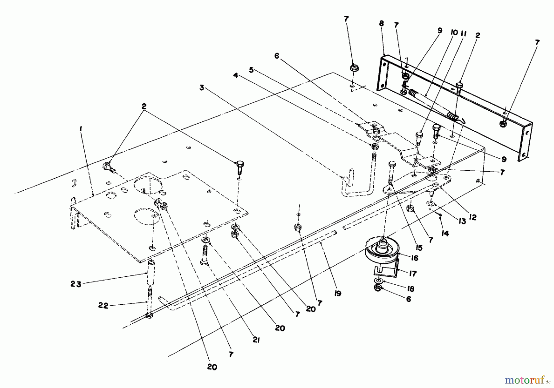  Toro Neu Mowers, Rear-Engine Rider 56155 (11-32) - Toro 11-32 Rear Engine Rider, 1984 (4000001-4999999) TRACTION ASSEMBLY